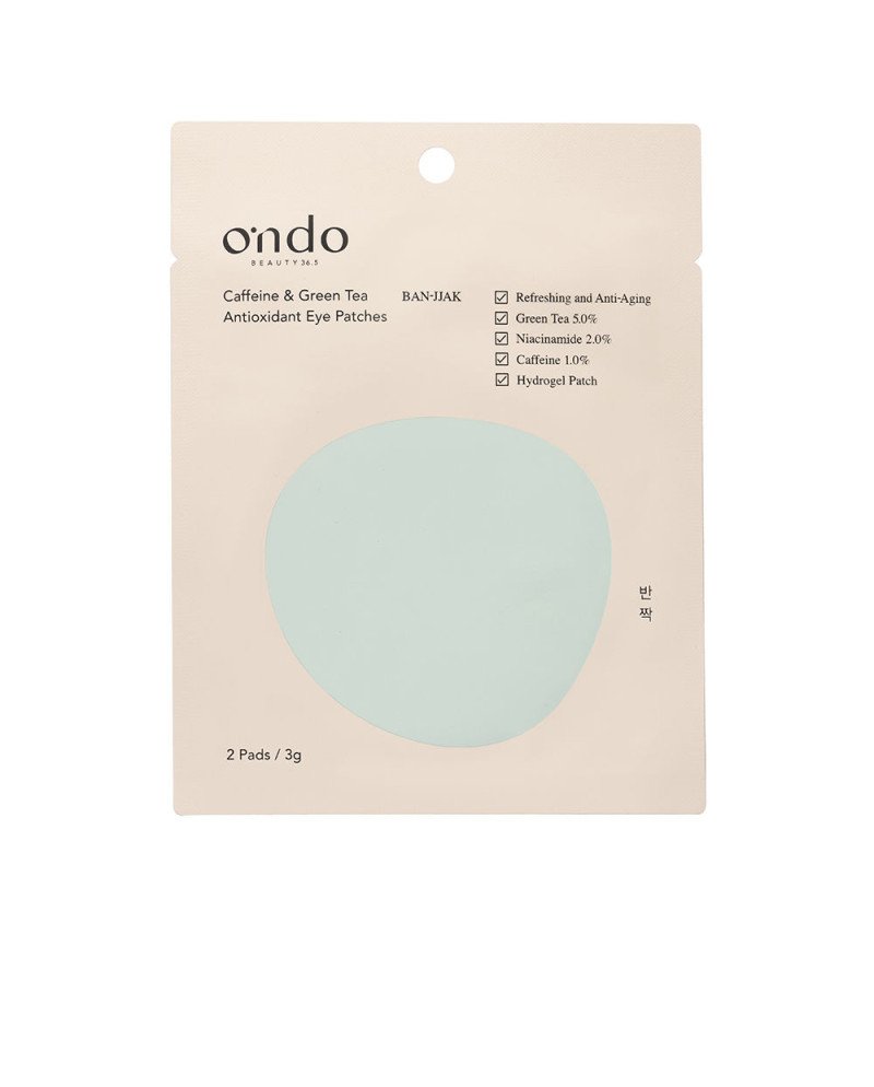 CAFFEINE & GREEN TEA antioxidant eye patches 2 u