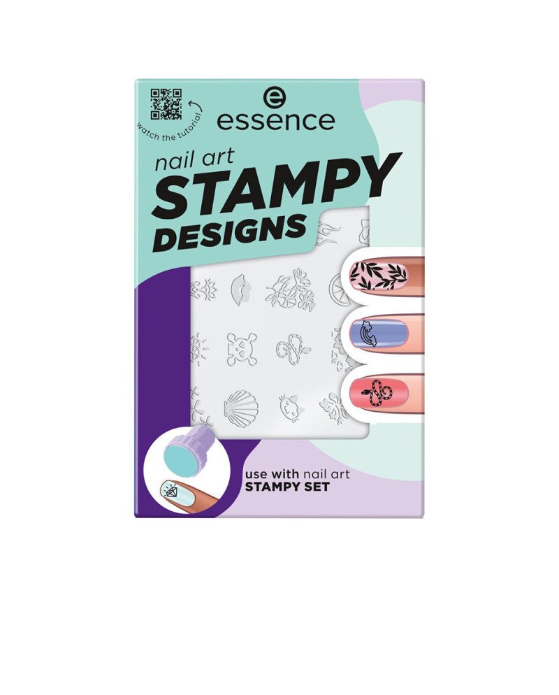 STAMPY DESIGNS plantillas para estampado de uñas 1 u
