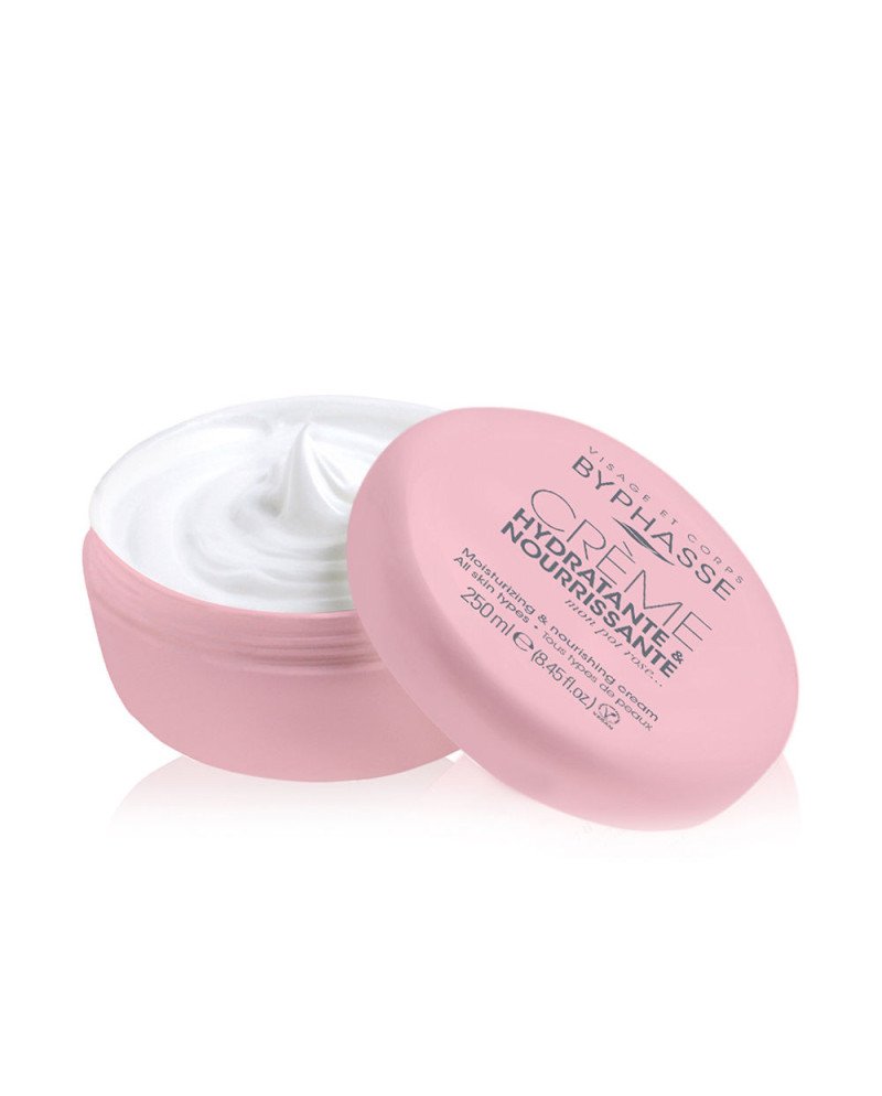 CREMA HIDRATANTE Y NUTRITIVA cara y cuerpo 250 ml