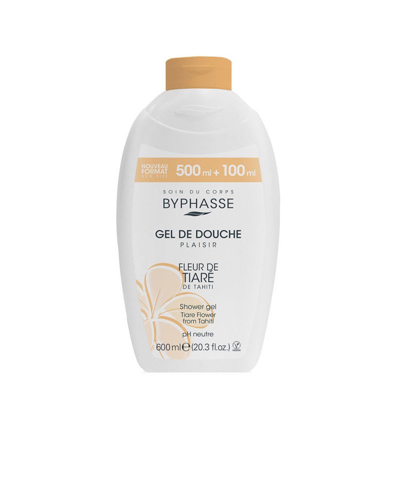 PLAISIR GEL DE DUCHA flor de tiaré 600 ml