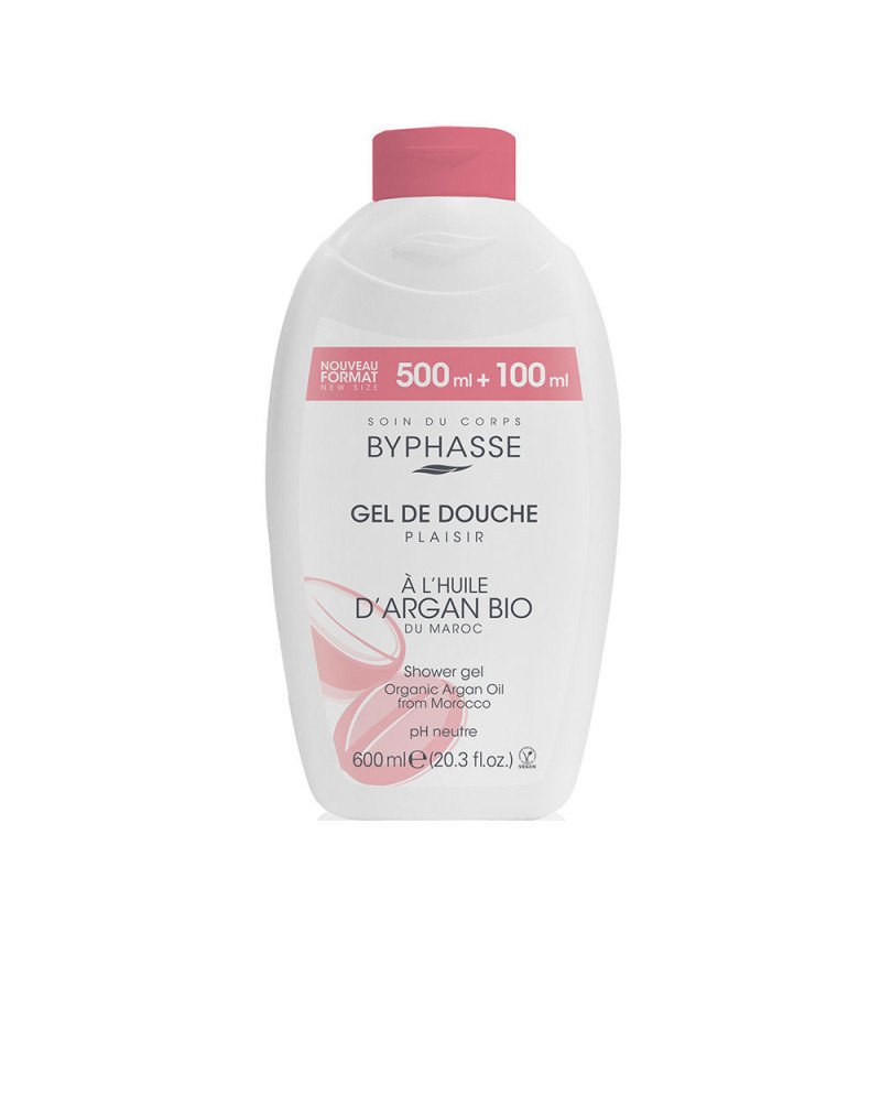 PLAISIR GEL DE DUCHA aceite de argán bio 600 ml