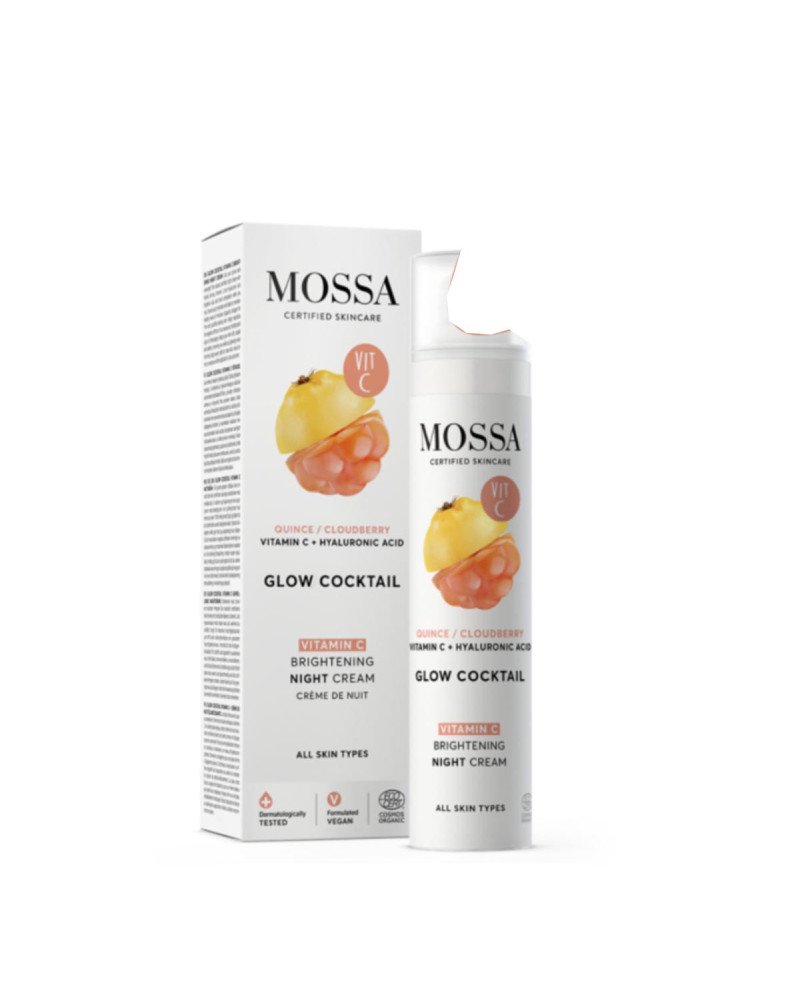 Mossa Glow Cocktail Crema De Noche Brightening 50Ml