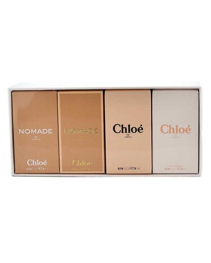Chloe Nomade Eau De Parfum 5Ml + Nomade Eau De Toilette 5Ml + Eau De Parfum 5Ml + Eau De Toilette 5Ml