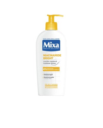 MIXA NIACINAMIDE BRIGHT loción corporal piel seca y apagada 250 ml