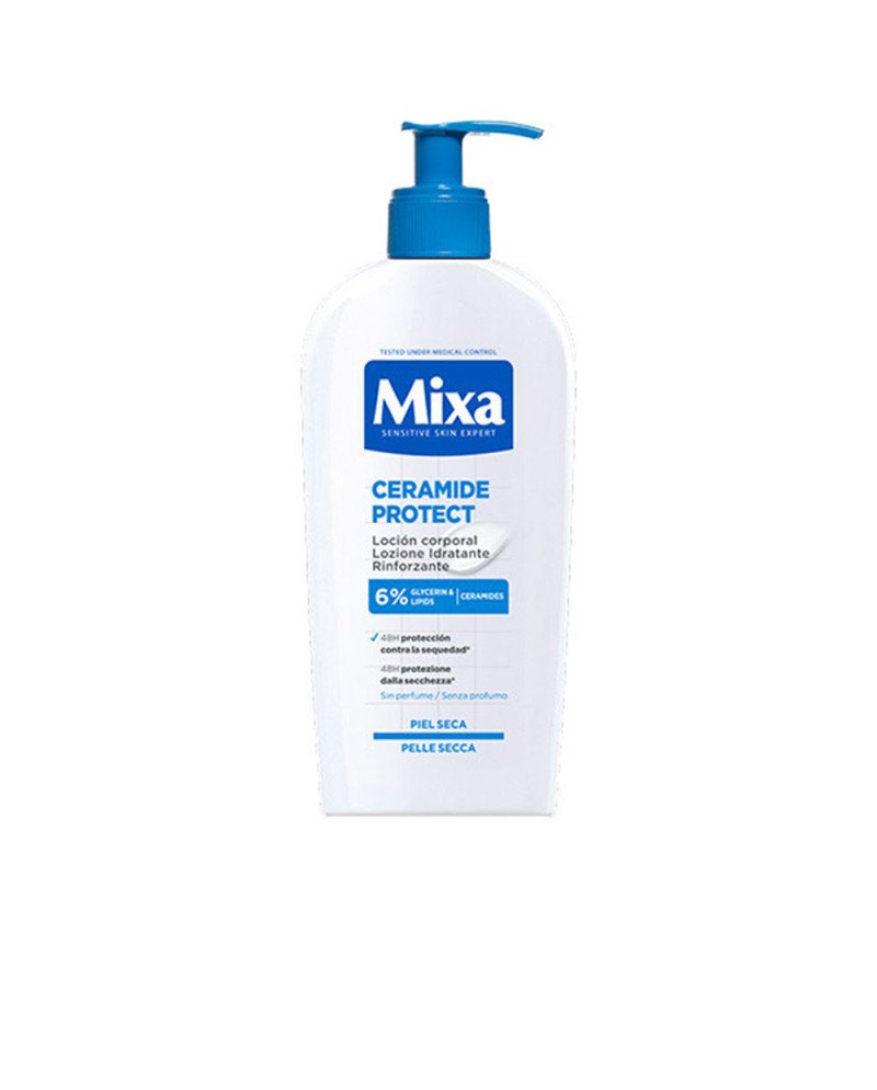 MIXA CERAMIDE PROTECT loción corporal hidratante piel seca 400 ml