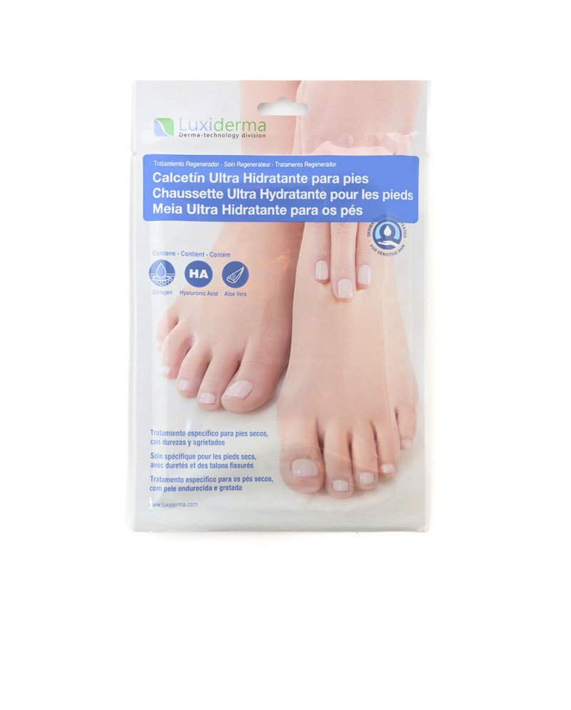 LUXIDERMA calcetín hidratante para pies 2 pz