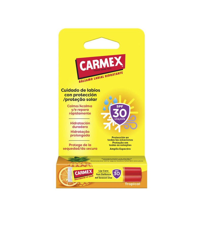 CARMEX bálsamo labial hidratante stick SPF30 1 u