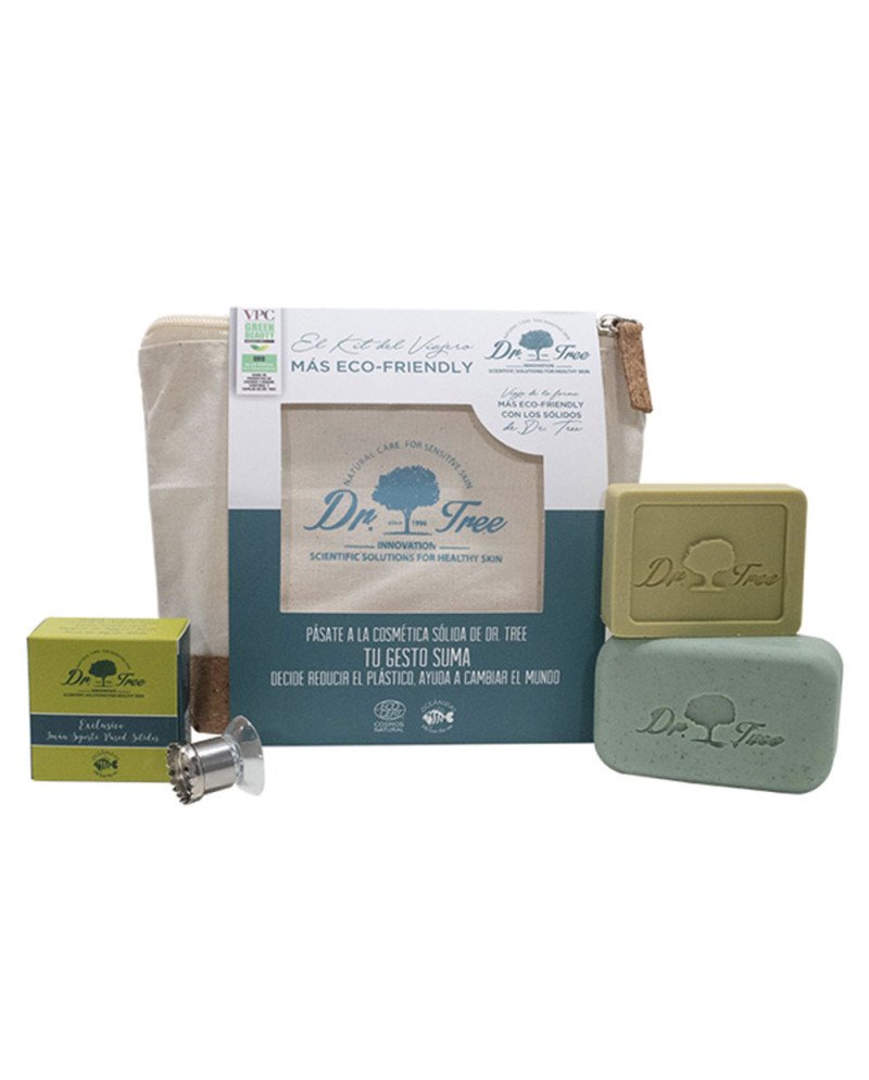 CHAMPÚ Y GEL SÓLIDOS PIEL SENSIBLE ESTUCHE 4 pz