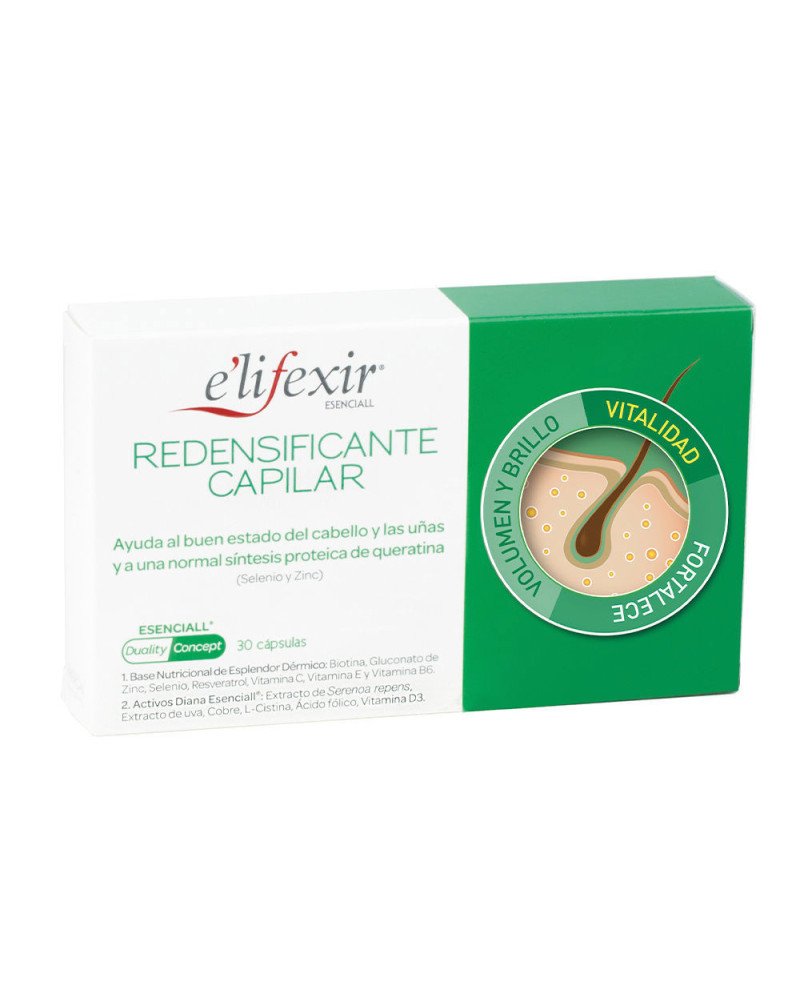 ESENCIALL REDENSIFICANTE CAPILAR CÁPSULAS lote 2 pz
