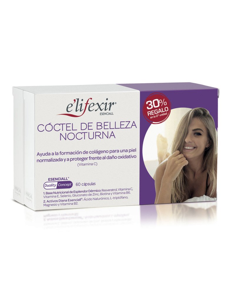 ESENCIALL cóctel belleza nocturna cápsulas 60 u