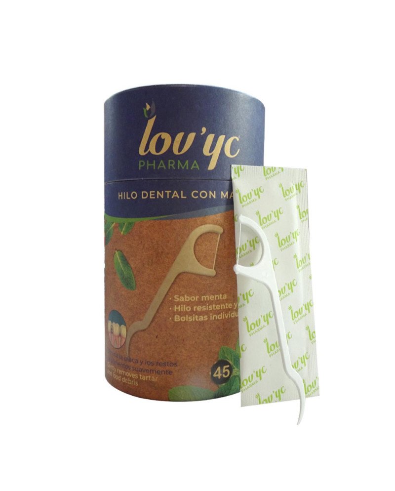 Lovyc Sabor Menta Hilo Dental Caja 1Un