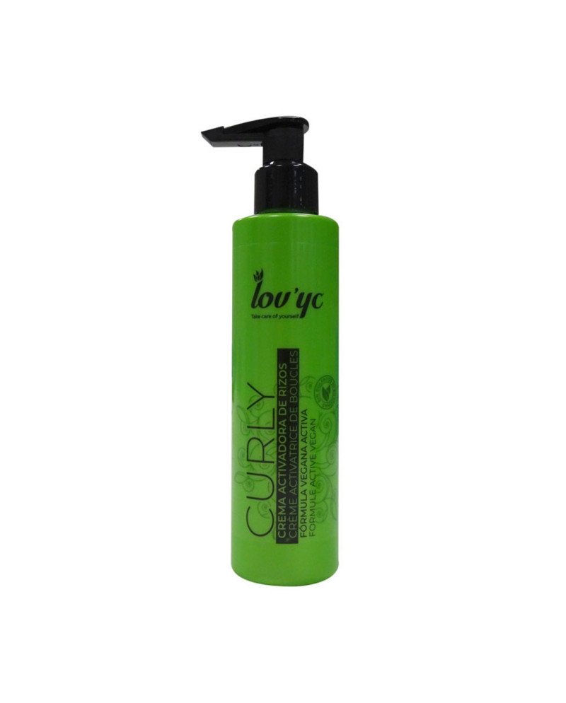 Lovyc Curly Crema Activadora De Rizos Formula Vegana 200Ml