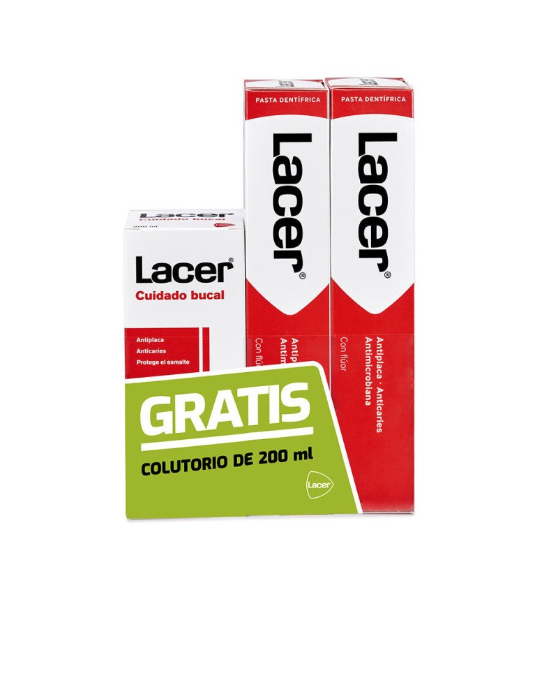 PASTA DENTÍFRICA PACK 2 x 125 ml + colutorio 200 ml