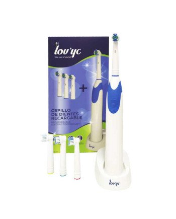 Lovyc Recargable Cepillo De Dientes """+4 Cabezales""""""""" 1Un