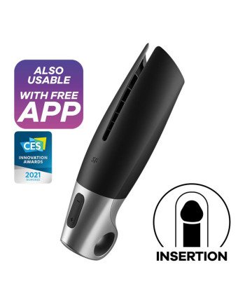 Satisfyer Power Masturbador Negro Negro 1Un