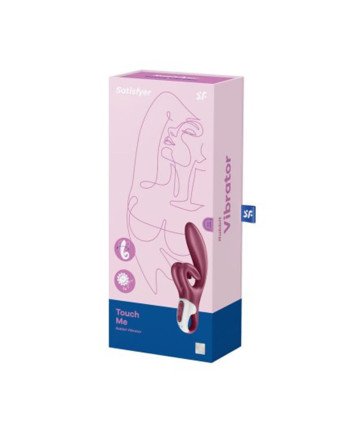 Satisfyer Touch Me Vibrador Rojo 1Un