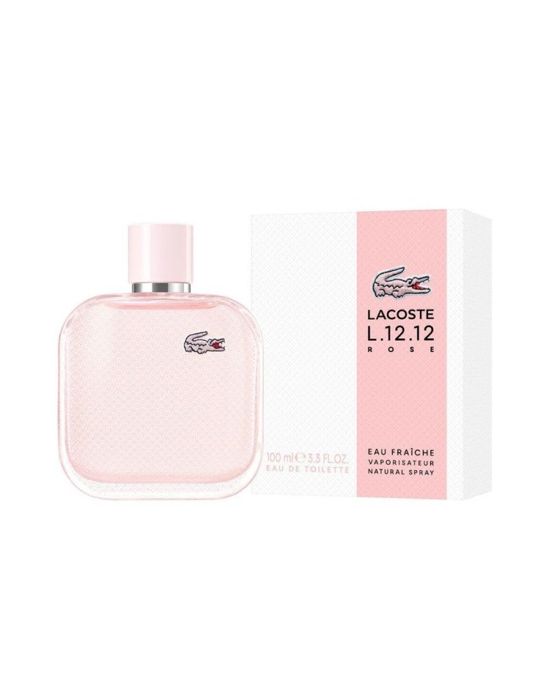LACOSTE L.12.12 ROSE EAU FRAICHE edt vapo 100 ml