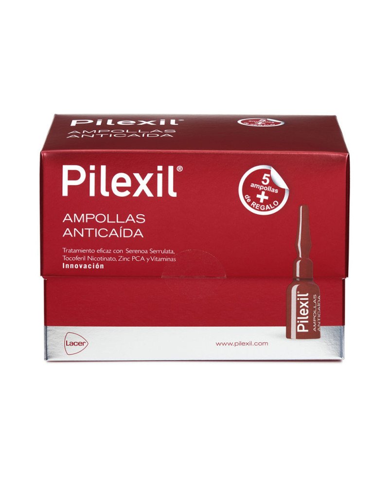 PILEXIL AMPOLLAS anticaída promo 15 + 5 de regalo 20 u