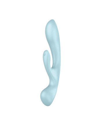 Satisfyer Triple Oh! Multi-Vibrador Azul 1Un