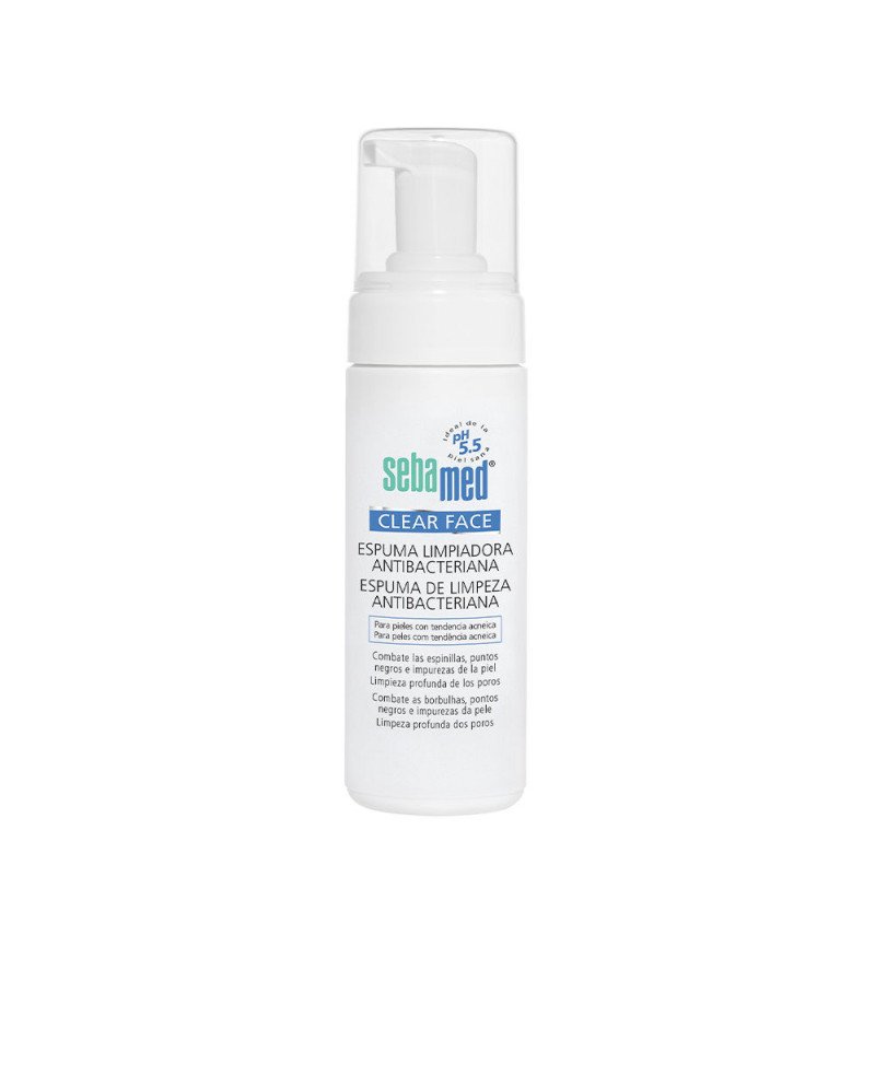 CLEAR FACE espuma limpiadora antibacteriana 150 ml
