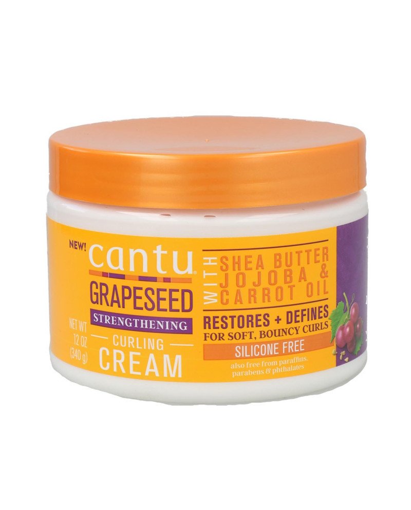 Cantu Grapeseed Curling Cream Strenghtening Sin Silicona 340Gr