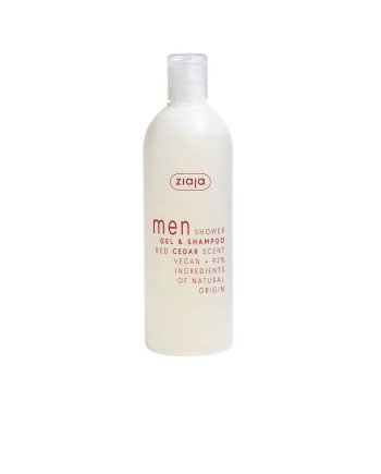 MEN gel de ducha y champú red cedar 400 ml