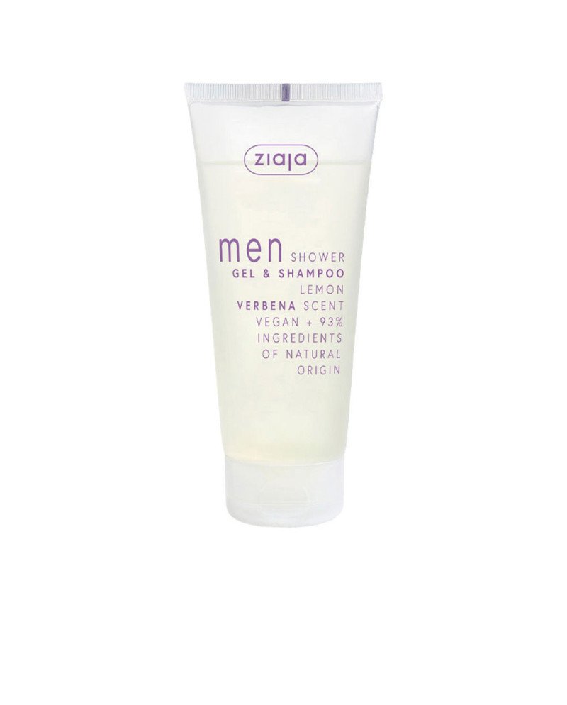 MEN gel de ducha y champú lemon verbena 200 ml