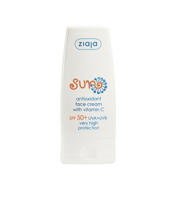 SUN crema facial antioxidantes SPF50+ con vitamina C 50 ml