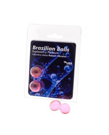 Brazilian Balls Balls Gel Intimo Efecto Refresh Vibration 1Un