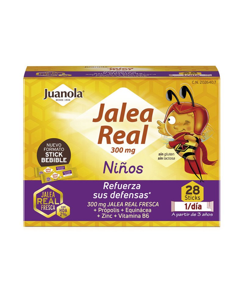 JALEA REAL NIÑOS sticks 28 u