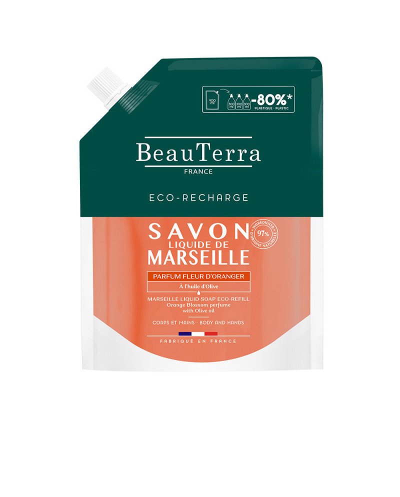 MARSEILLE jabón flor de naranjo recarga 900 ml