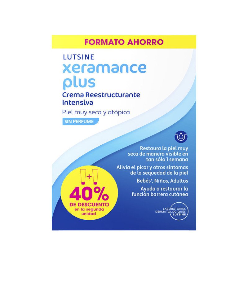 XERAMANCE PLUS crema reestrucutrante intensiva pack 2 x 100 ml