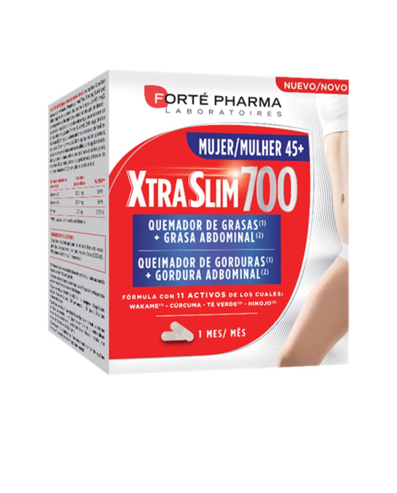 XTRASLIM 700 MUJER 45+ quemador de grasas 120 cápsulas