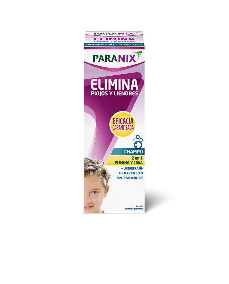 ELIMINA PIOJOS Y LIENDRES CHAMPÚ LOTE 2 pz