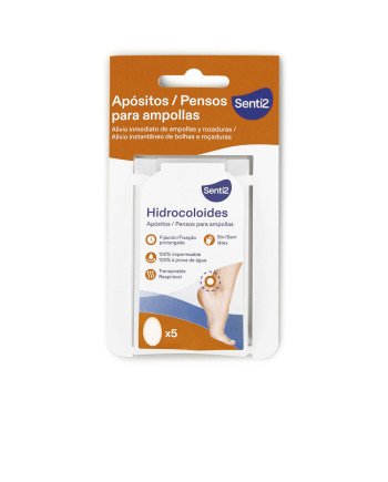 APÓSITOS hidrocoloides para ampollas 5 u