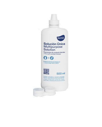 ÚNICA solución con ácido hialurónico + portalentes 500 ml