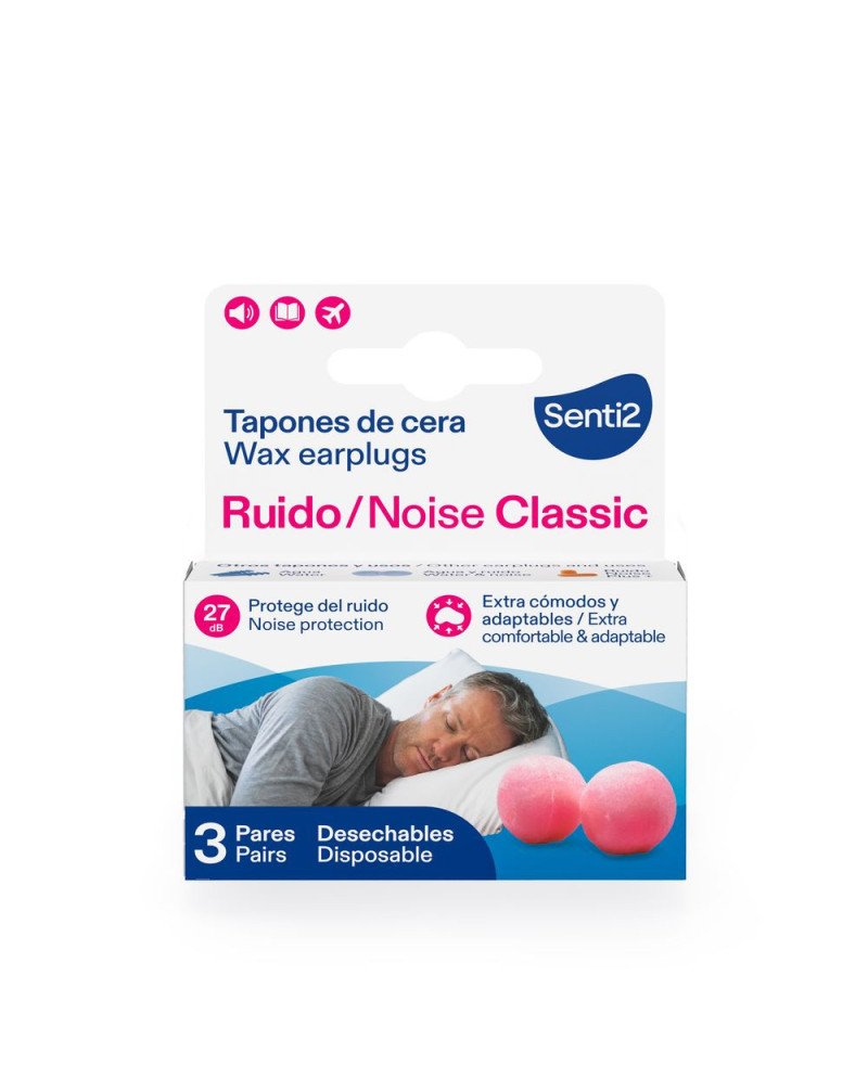 RUIDO tapones de cera 3 u