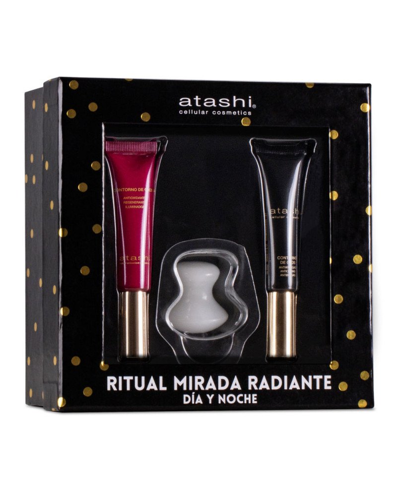 CONTORNO DE OJOS ANTIEDAD ATASHI ESTUCHE 3 pz