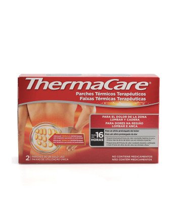 THERMACARE lumbar cadera parches térmicos 2 u