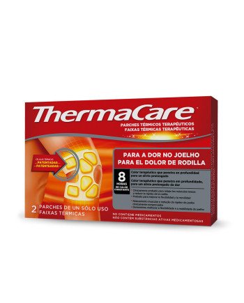 THERMACARE rodilla parches térmicos 2 u