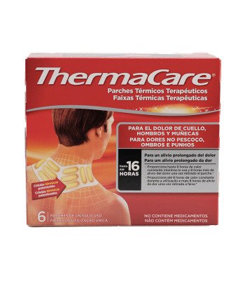 THERMACARE cuello hombro parches térmicos 6 u