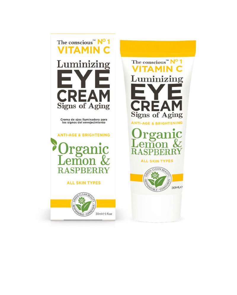 VITAMIN C luminizing eye cream organic lemon & raspberry 30 ml