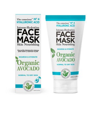 HYALURONIC ACID intense-hydration face mask organic avocado 50 ml