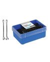 Eurostil Caja Clips Bola Negra 50Mm Pack 1Un
