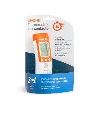 TERMÓMETRO SIN CONTACTO 3 en 1 1 u