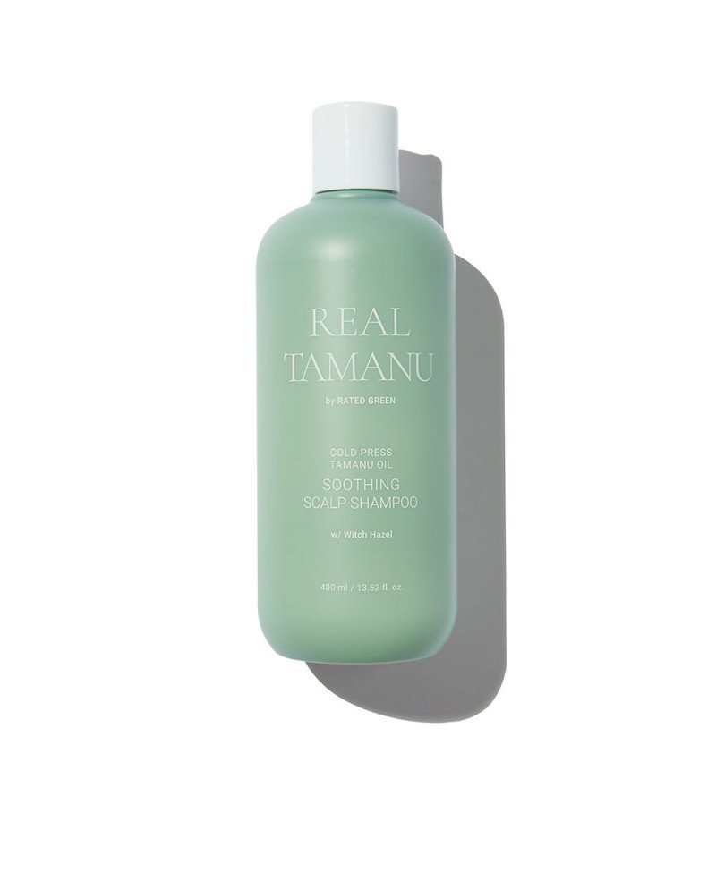 REAL TAMANU cold press tamanu oil soothing scalp shampoo 400 ml