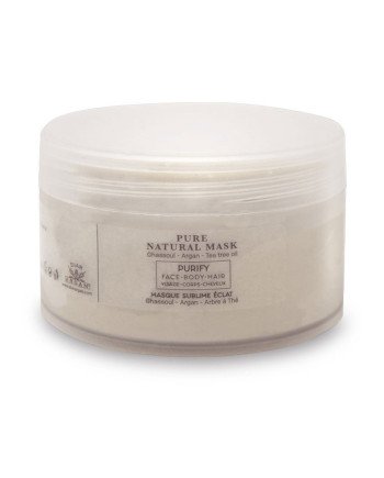 MASCARILLA NATURAL aceite de argán puro y ghassoul 200 ml