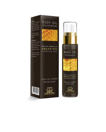 ACEITE CORPORAL REJUVENECEDOR de argán puro con miel 50 ml