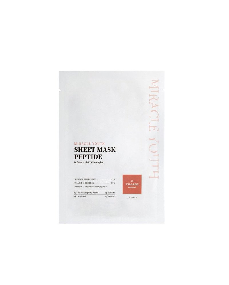 MIRACLE YOUTH sheet mask peptide 23 gr