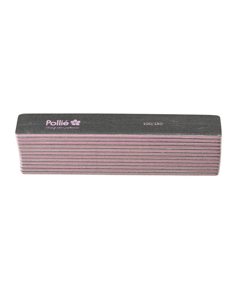 Pollie Negro Cuadrado Lima 100/180 28X178Mm Con Bolsa 1Un